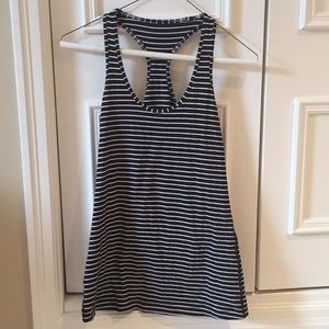 Lululemon Striped Cool Racerback Tank